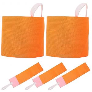 5pcs Soccer Capitaine Brassards Enfant En Bas &Acirc;ge Bandes De Bras &Eacute;quipe Capitaine Brassard Brassard R&eacute;glable - Neuf