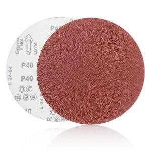 30 pcs Disque Abrasif 250mm Disque Poncage Grain (6 x P40/60/80/120/180) Disque a Poncer Crochet et Boucle Pour les Ponceuses à Disque - Neuf