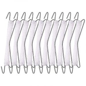 Crochets pour porte-tomates,Porte-tomates en J,Crochets pour corde &agrave; tomates 12 pi&egrave;ces avec corde de 10m,Crochet &agrave; tomates,Pinces &agrave; crochets &agrave; tomates. - Neuf