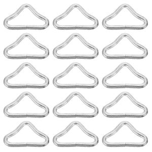 40 pcs anneau enfants triangle boucle trampoline glisser serrure boucle triangle connecteur triangle sac à main ha - Neuf