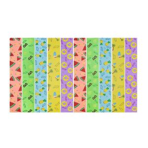 Paquet de 10 bandes de serviette pour pinces à serviette de chaise de croisière de plage - Neuf