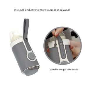 Bouteilles De Lait Chauffe-Sac R&eacute;glable &Eacute;lectrique Usb B&eacute;b&eacute; Pochette Chauffage Sac De Bouteille Chauffant Portable Ext&eacute;rieur Chauffage Tasse Couverture - Neuf