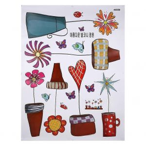 Pvc Stickers Muraux Amovibles Bricolage Art Autocollant Pour Fen&ecirc;tre &Agrave; La Maison De D&eacute;coration, Imperm&eacute;able &Agrave; L'eau, Diff&eacute;rentes Tailles Et Couleurs - Neuf