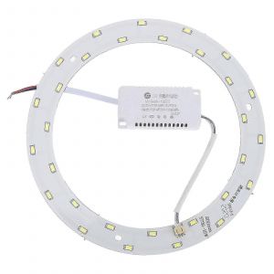 15w 220v-240v Smd 5730 30-Led Magnétique Circulaire Led Panneau Bar Lampe Led Plafonnier (Lumière Blanche Pure) - Neuf