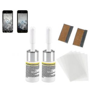 Kit De R&eacute;paration De Fissure D'&eacute;cran De T&eacute;l&eacute;phone Liquide De R&eacute;paration De Fissure De Pare-Brise - Neuf