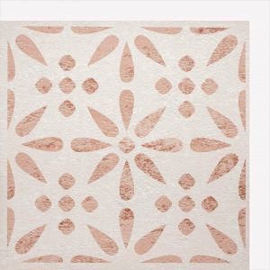 ERYI-6X Dalle Pvc Adhesive Murale Ancien Fleur 30X30 Cm - Stickers Carrelage Pour Crédence Cuisine, Salle De Bain - Décoratif Autocollant Carreaux Muraux - Neuf
