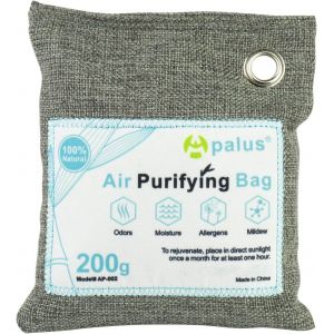 KALANKA-Sac D&eacute;sodorisant, &Eacute;limine les Odeurs des Voitures, Armoires, Salles de Bains. Capture et &Eacute;limine les Odeurs, au Charbon de Bambou Actif, Absorbeur d'Odeurs et d'Humidit&eacute;, 200g - Neuf