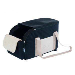 Siege Auto Pour Chien Avec Console Centrale, Rehausseur Rembourre Et Doux, Siege De Securite Durable, Fauteuil De Voyage Amovible Pour Animaux, Siege Auto Antiderapant - Neuf