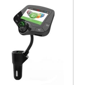 Radio MP3 Tansmetteur &Eacute;cran Mains Libres Car Charger modulateur FM Car Radio MP3 Player transmetteur FM Bluetooth sans Fil - Neuf