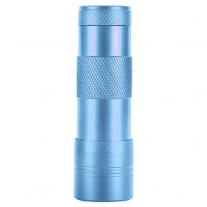 HJLIAN Lampe torche UV 3 W 12 LED Expert Jade pour l'evaluation des bijoux, detection de fluorescence, bleu - Neuf