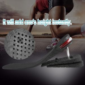 Talonnette Respirante Et Absorbante Pour Chaussures De Levage (Trois Couches) - Neuf