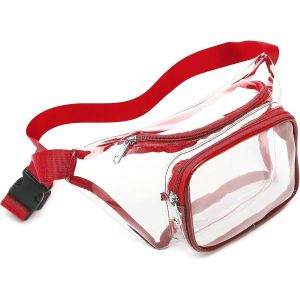 Sacs banane pour femmes hommes,clair Fanny Pack stade approuvé imperméable mignon sac à main clair sac à main T - Neuf