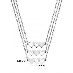 Collier/Bracelet M&egrave;re-Fille, S?ur, Collier Et Bracelet Pour 3 Meilleures Amies, Cadeau Familial, Cadeau De No&euml;l, Cadeau Pour La F&ecirc;te Des M&egrave;res - Neuf