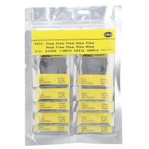 Kal-Joint De Couverture Arrière De 500pcs, O Anneaux En Caoutchouc, Preuves De L'eau O Anneaux Pour L'outil De Réparation De Montre (0.8) - Neuf
