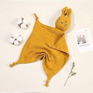 Couverture En Mousseline De Coton Pour Bebe, Douce, Pour Nouveau-Ne, Poupees Endormies, Chat Mignon, Jouet Pour Enfants, Serviette Apaisante, Bavoir, Serviette A Salive, Animaux En Peluche - Neuf