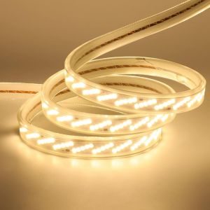 Ruban Led 1m,Bande Led,320 Leds/M Lumineux Bandeau Led,Lumineux Bandeau Led 220v Ac 2835 Ip68 Étanche 900lm,Led Strip Light Lumineux Bandeau,Led De Cuisine,Câble,Lumières Led.[E65] - Neuf
