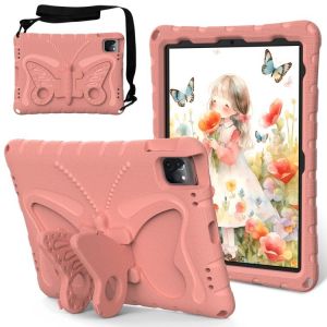 Coque En Eva Antichoc Pour Ipad Air 11 2024/2025 - Rose Orange - Neuf
