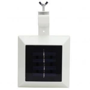 Hjlian Applique Murale Solaire D'exterieur Carree A 6 Led, Veilleuse, Lampe De Cloture Etanche, Corps Humain, Induction Infrarouge - Neuf