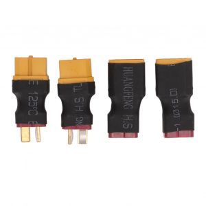 Connecteurs de batterie RC en plastique XT60 femelle mâle à T femelle, connexion forte pour modèle d'avion de voiture RC général 4 pièces - Neuf