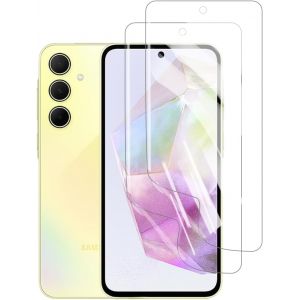 JGD-2 Pi&egrave;ces Films de Protection d'&eacute;cran en Hydrogel pour Samsung Galaxy A35/A36/A55/A56, [HD] Film de Protection en Transparent TPU Souple [Pas de Verre Tremp&eacute;] - Neuf