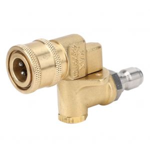 Buse de pulverisation pour nettoyeur haute pression, embout de buse reglable a 5 niveaux et a 180¡ã, prise rapide de 1/4 pouce - Neuf