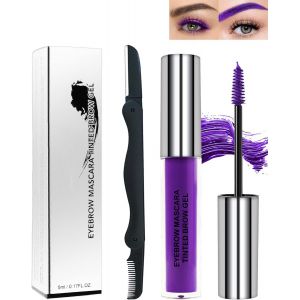KAL-Gel À Sourcils Imperméable Pour Mascara Longue Durée, Gel À Sourcils Semi-Permanent Liquide Teinté Avec Pinceau, Résistant À La Transpiration, Extension De Volume Pour Les Sourcils, Mascara-08 Vi - Neuf