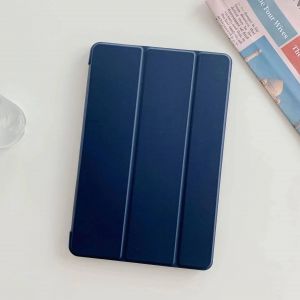 Pour Redmi Pad Pro 12.1 2024 Pad 2 Se 11 2025 Support Rabattable Housse De Protection En Polyuréthane Pour Redmi Pad Se 11 2023 8.7 Pouces Accessoires De Tablette.Darkblue.Mipad 5 11 Inch - Neuf