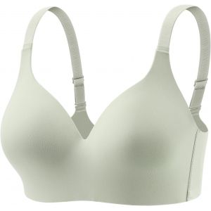 Soutien Gorge Brassi&egrave;re Femme Women's Fashionable And Casual Solid Color Underwear Skin Friendly And Comfortable Bra Robe Bustier C&eacute;r&eacute;monie - Neuf