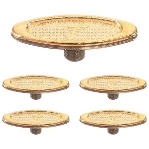 Ensemble De Clés Pour Remontoir De Boîte À Musique Professionnel ¿ 5 Clés En Fer Durables Pour Projets De Bricolage Et Boîtes À Musique Anciennes, Couleur Dorée - Neuf