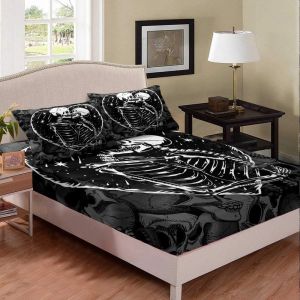 Homewish Parure De Lit Avec Drap - Neuf