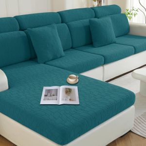 Uaa-Housse Assise Canapé, Housse Coussin Canapé, Housse Coussin Canape Extensible, Housse De Siège De Canapé Antidérapante, Housse Dossier Canapé De Salon Chien (Grand 1 Place, Café Clair) - Neuf