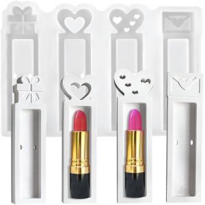 Bonbons Chocolat Bo&icirc;te Cadeau Moules En Silicone Moules En Silicone Rangement D&eacute;coratif C?ur Moule &Agrave; L&egrave;vres Organisateur Bo&icirc;te Cadeau Moule En Silicone R&eacute;sine &Eacute;poxy Saint-Valentin Bo&icirc;tes En R&eacute;sine - Neuf