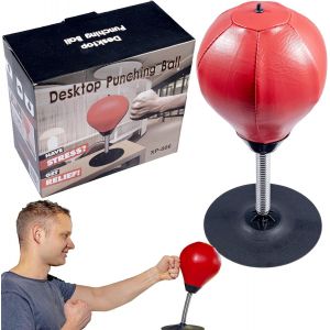 Ballon De Boxe De Bureau Pour Les Activit&eacute;s &Agrave; La Maison Et Au Bureau, Balle De Boxe Anti-Stress De Bureau Avec Ventouse, Desktop Punching Ball For Stress Relief - Neuf
