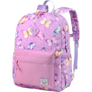 Cartable Fille Garcon Primaire,Sac à Dos Enfants Filles Garcons Imperméable Léger Mignon 4-6 Ans Sac d'École pour Maternelle Scolaire avec Sangle de Poitrine Convient pour A4[T119] - Neuf