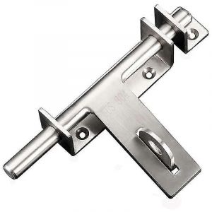 Boulon en acier inoxydable 304 Boulons gauche et droit robustes Pêne coulissant Loquet de serrure de porte - Neuf