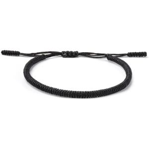 Kal-Bracelet Tib&eacute;tain Tiss&eacute; &Agrave; La Main, R&eacute;glable De 15 &Agrave; 24 Cm, Pour Homme Et Femme, Noeud Bouddhiste Traditionnel | Amulettes De Chance Et De Protection | Bracelets En Fil Rouge | Bracelet Fil - Neuf