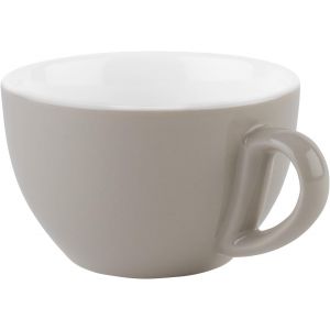 Eryi-16006 Cappuccinotasse En Gris Ø 10.5 Cm, Höhe 6.5 Cm, 300 Ml - Neuf