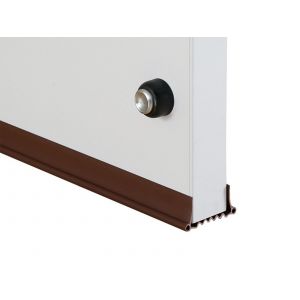 Joint D'&eacute;tanch&eacute;it&eacute; Marron De 96 Cm Pour Porte, Protection Contre Les Courants D'air. - Neuf