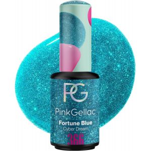 Maa-Vernis Semi Permanent Uv - 366 Fortune Blue 8 Ml - Vernis Gel Uv Semi Permanent Bleu Pour 14 Jours - Gel Polish Facile À Utiliser De Qualité Salon - Facile À Enlever - Neuf
