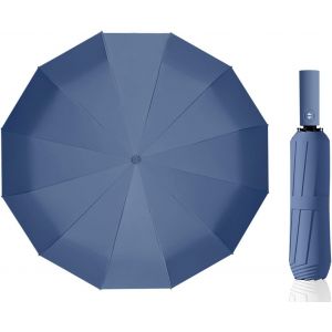 ERSHI-Parapluies pliants Compact Protection contre le vent Parapluie de voyage Automatique 24 côtes Protection UV Résistant à l'ea[166] - Neuf