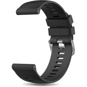 Kal-Bracelet De Montre En Silicone, 18 Mm, 20 Mm, 22 Mm, Avec Boucle Réglable, Bracelet De Rechange Sport Étanche Pour Homme Et Femme - Neuf