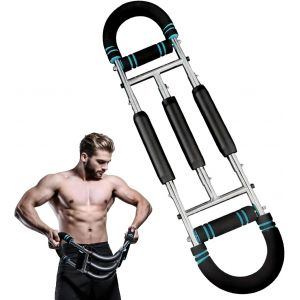 Checarzhn--No1-Twister Armtrainer, Appareil D'entraînement De Poitrine Réglable Barre De Torsion De Puissance Portable Avec Design Amovible, Exercices De Fitness Partout - Neuf