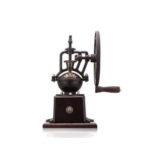 Moulin &Agrave; Caf&eacute; Manuel Avec Manche En Bois Et Noyau En Acier Inoxydable - Neuf