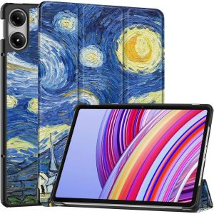 KAL-Coque Pour Redmi Pad Pro 12.1 Pouces,Ultra Mince &Eacute;tui Housse Tablette Pour Xiaomi Redmi Pad Pro 2024,Ciel &Eacute;toil&eacute; - Neuf