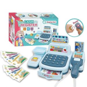 Caisse enregistreuse Faire semblant de jouer Maison Simulation Supermarch&eacute; Caissier Puzzle Enfants Jouets - Neuf