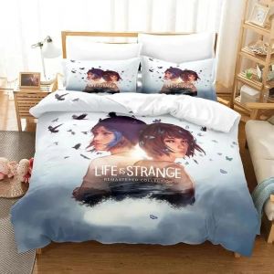Parure De Lit 3d Life Is Strange Before The Storm Pour Lit Double, Twin, King Size, Housse De Couette, Taie D'oreiller, Pour Garcon S Et Filles - Neuf
