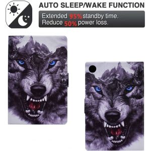 Coque Pour Lenovo Tab M10 Fhd Plus 10.3 Pouces (Tb-X606x/ Tb-X606f), Fonction Support &Eacute;tui Avec Anti-Choc Tpu Housse M10 Fhd Plus 10.3"" 2020 - Chien De Loup[Coq9127992] - Neuf