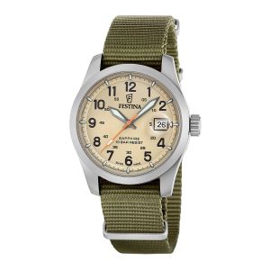 Montre Festina Swiss Made F20082/1 Bracelet Nato - Neuf