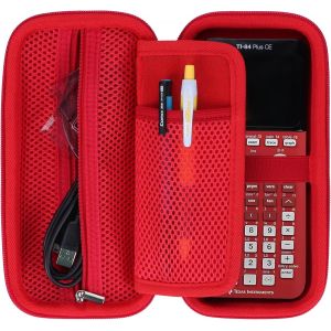 Dur &Eacute;tui de Protection Compatible avec TI-83 Premium CE/TI 82/TI-NSPIRE CX II-T/TI-30 ECO RS/TI-84 Plus CE-T/TI-Nspire CX Cas Calculatrice Graphique.[H4] - Neuf
