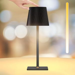 Kal-Lampe De Table Led Sans Fil - Intensité Variable - Tactile - Hauteur Réglable - 3 Températures De Couleur - 4800 Mah - Convient Pour L'intérieur Et L'extérieur - Rechargeable - Matériau - Neuf